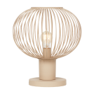 TRIO - Нощна лампа Ø33 h37cm GILA – 565790166 1x E27 10W бежов (3)