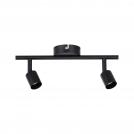 PAULMANN - Spotlight  66756  CAROLINA⚡GU10⚡230V⚡max. 2x10W dimmable✴Black matt