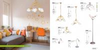 LIS LIGHTING - Аплик RONDO 0234K-H40 E14, 1x40W, H25, D12cm, златни перли (2)
