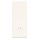 VIMAR - Face plate for in-line mechanism white, lightable bell symbol - 31000.CB