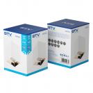 GTV Lighting - OS-ARIKW-13 Moon for outdoor installation  square ARIES white with gold GU10 20W PC