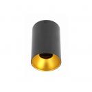 GTV Lighting - Ceiling fitting TENSA black  20W 94x140mm GU10 OS-TENGU10-00