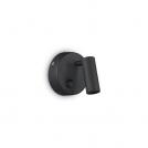 IDEAL LUX - Аплик  PAGE AP1 ROUND Nero 142579
