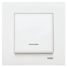 VIKO - КЛЮЧ ЕДИНИЧЕН СВЕТЕЩ БЯЛ VIKO КАРЕ 90960019