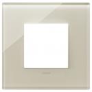 VIMAR - 22642.72 - Plate 2M glass Canvas white