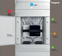 LEGRAND - Panel MULTIMEDIA for flush mounting LV2 Practibox S with white solid door - 135702 (2)