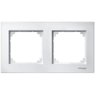 SCHNEIDER ELECTRIC - MTN515225 M-Plan frame, 2-gang, active white, glossy