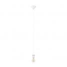 EGLO - pendant light plastic, steel white - 74052