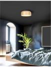 NOVA LUCE - Плафон PERLETO 926811 LED E27 2x10 Watt 230 Volt IP20 Bulb Excluded D: 35 H: 13 cm