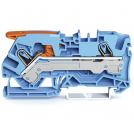 WAGO - Terminal BLUE 6mm2 SCREWLESS TOPJOB® S  2106-1204