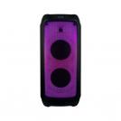 V-TAC - 40W Rechargeable Speaker 1 Wired Microphone RF Control & Handle 2x8 Inch SKU: 8990 