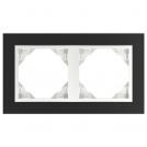 EFAPEL - DOUBLE FRAME BLACK/ICE 90920 TPG LOGUS 90 Animato