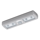 EGLO - Аплик  LED за шкаф със сензор 3000K,с батерии сребро 94686  BALIOLA