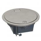 LEGRAND - 0 880 64 Floor box with hinged lid - IP66 - 4 modules - stainless steel