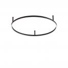 IDEAL LUX - 266008 ORACLE SLIM PL D070 ROUND BK 3000K
