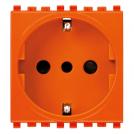 VIMAR - 20209.A - 2P+E 16A P30 outlet orange 