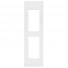 VIMAR - 19667.74 - Classic plate 2Mpanel technopolymer White
