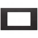 VIMAR - 30654.02 Total Look Cover Frame Linea black 4M