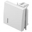 TEM - TM12PWIN Face plate switch/button 2M with indicator, color White gloss, Model