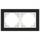 EFAPEL - DOUBLE FRAME GRANITE/ICE 90920 TGG LOGUS 90 Petra