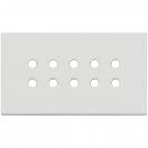 VIMAR - Рамка петорна бял мат 5Mx10 BS Tondo matt white - 22699.RN.01