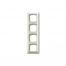 ABB - 2CKA001725A1514 Рамка четворна ABB Basic55 Бяло Chalet