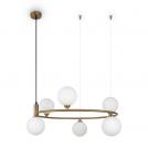 MAYTONI - pendant luminaire Ring  MOD013PL-06BS1 G9, 6X25W