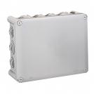 LEGRAND - Junction box surface mounting 220x170x86mm IP55 IK07 color Grey Plexo 92062