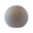 REDO GROUP - Градинска декоративна сфера BALOO 9970  CD 45CM E27 1X23W IP65 STONE 