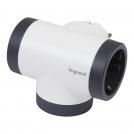 LEGRAND - 694522 Contact adapter 2x Shuko T-shaped rotating with USB A + C white Legrand (1)