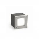 FARO - LED-18 Inox square recessed lamp 3000K Ref.71499N  IP67