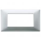 VIMAR - 14654.20 - Plate 4M techn. matt silver