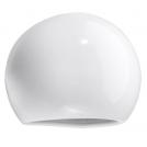 SOLLUX - Varnished wall lamp GLOBE white gloss