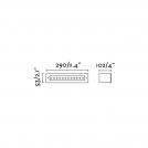 FARO - Black recessed lamp FALLS-25 LED 71730 (1)