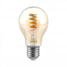 V-TAC - LED Крушка 4W E27 Filament A60 Aмбър 1800К SKU: 217335