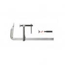 BESSEY - High performance clamp for wood and metal, hardened steel 600кг GZ-2K 1250/120 spindle GZ125K