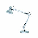 ACA LIGHTING -  SF606S DESK LAMP E27 SILVER PENNA 