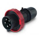 SCAME - Промишлен щепсел 3P+N+Е 16A IP66/67/69 серия Optima Heavy Duty  218.1637.KX