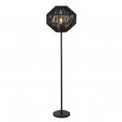 SEARCHLIGHT - Лампион BLACK WICKER 11202-1BK  E27, 60W
