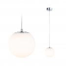 PAULMANN - Пендел за баня   71066  Gove ⚡IP44⚡3000K⚡ 900lm⚡LED 9W✴Хром / Сатен