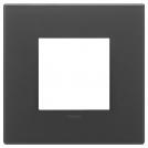 VIMAR - 22642.73 - Plate 2M glass satin black