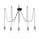 SOLLUX - Pendant lamp SL.1161 NESO 5 5xE27 5x15W