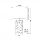 ACA LIGHTING - Настолна лампа  TABLE & FLOOR LUMINAIRES OD6309 (1)