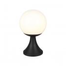 V-TAC - Stand Lamp 1xE27 Matt Black Opal Plastic C Ball SKU: 11826 