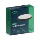 V-TAC - 36W LED Dome Light Round Black Frame 6400K IP44 SKU: 76411 (6)