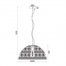 ACA LIGHTING - Пендел   Primary  GN799401PB (1)