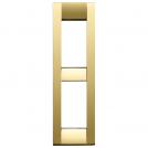 VIMAR - 16782.32 - Classica plate 2Mpan metal polished gold