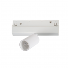 ACA LIGHTING - LED MAGNETIC MINI SPOT LIGHT 48V DC 6W 3000K 600LM 24° OSRAM RA90 Φ30*60MM HUBEM630W White Matte