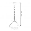 VIVALUX - Suspension TOM 11/2604 Ø300 mm VIV000654 (1)