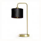 TNL - METAL & VELVET FABRIC TABLE LAMP TNL1008BL (2)